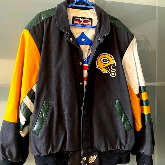 Jackets & Coats | Vintage Rare Jeff Hamilton Green Bay Packers 